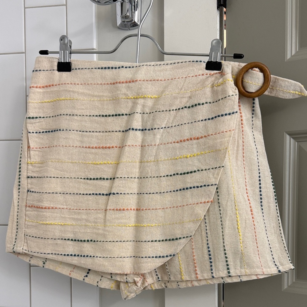 Urban Outfitters Linen blend skort